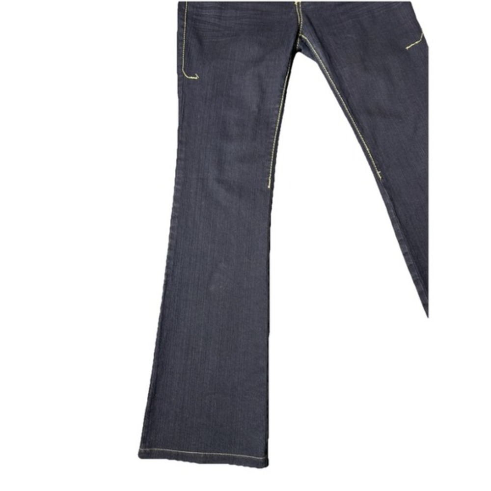 Apple‎ Bottom Boot Cut Jeans Women Size 7/8 Embroidered Pocket 90s/Y2k Vintage - Picture 5 of 13